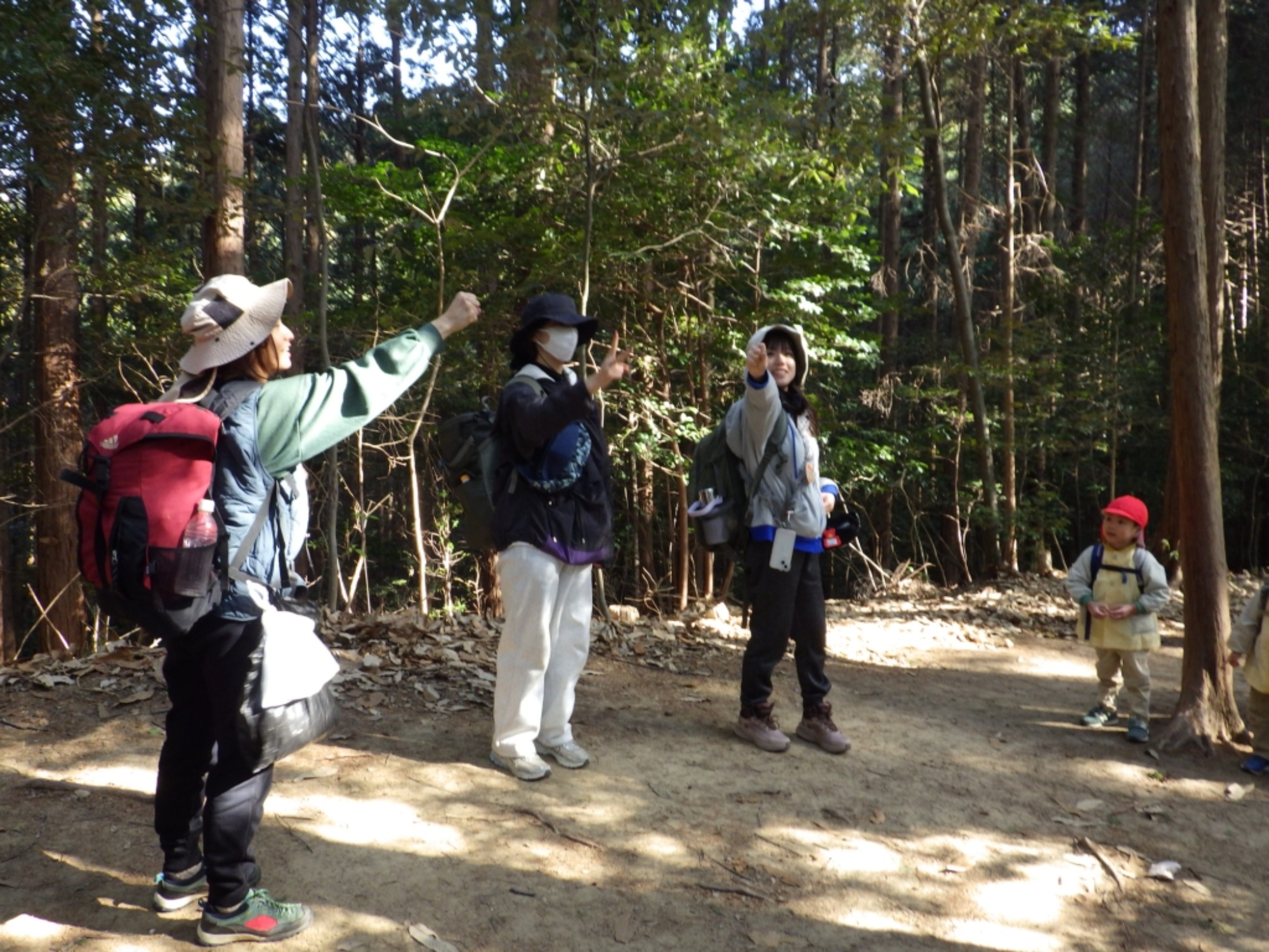 【年少】1/19　村積山　園外保育（2/2）