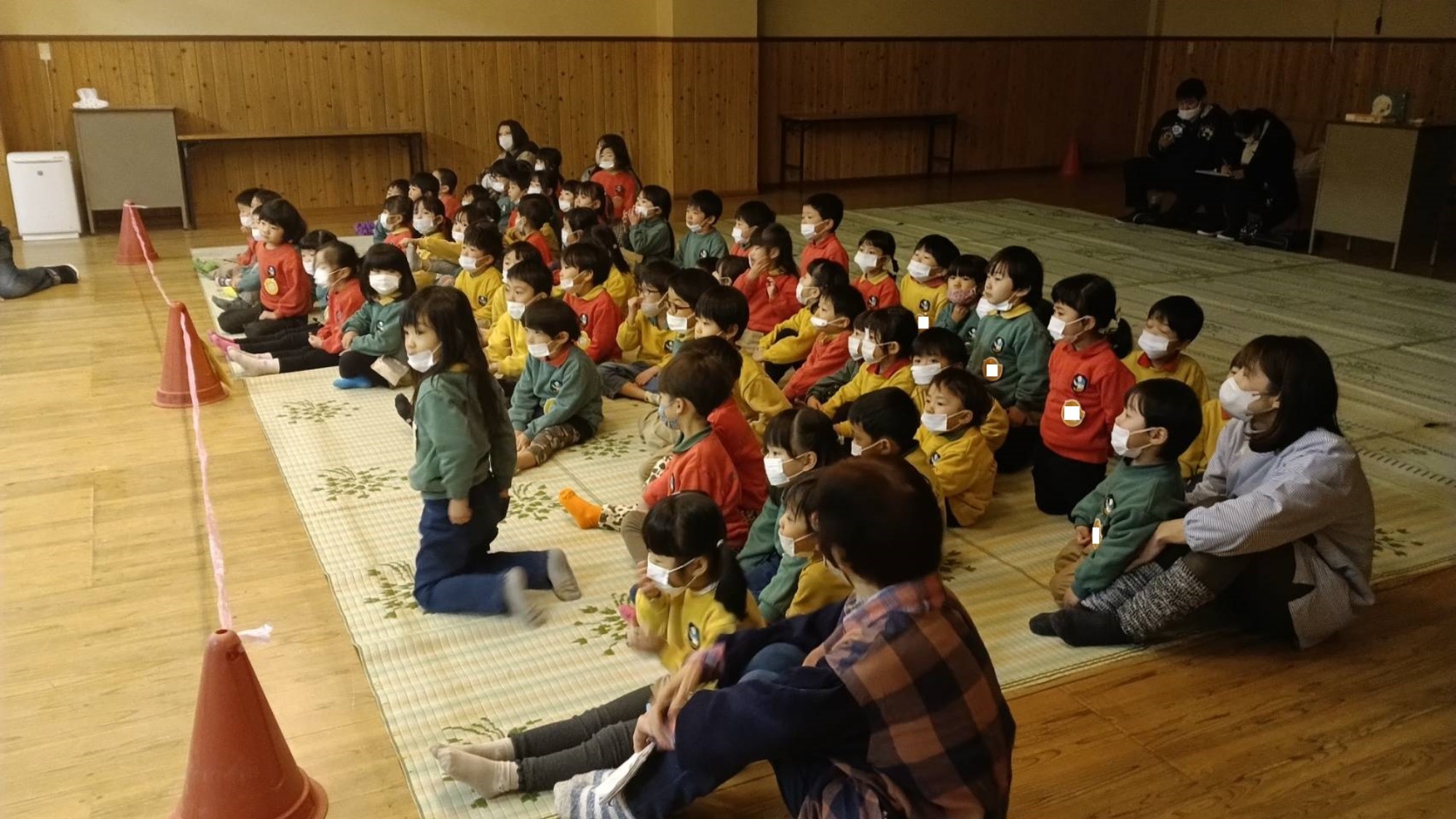 生活発表会　予行１日目