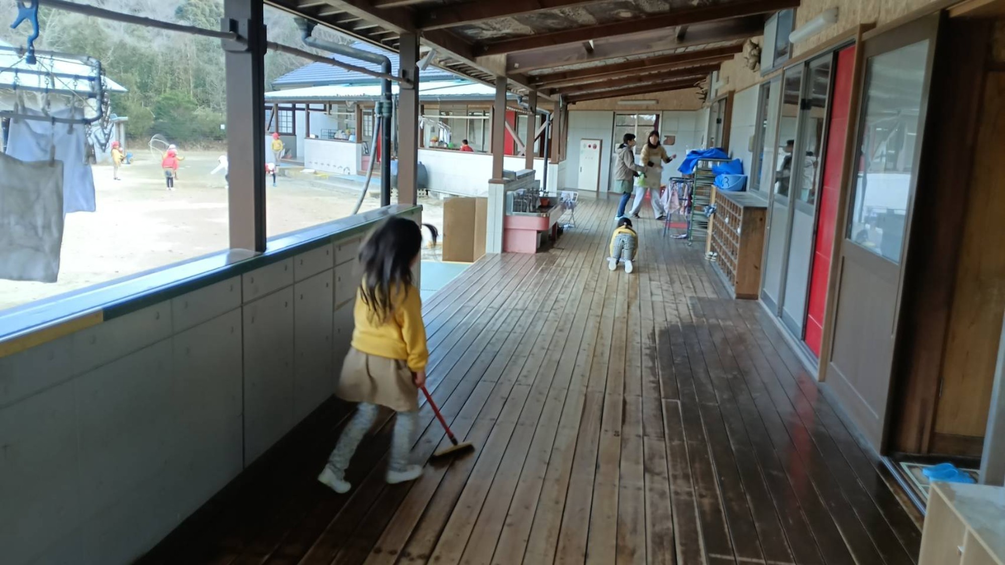 生活発表会　予行１日目