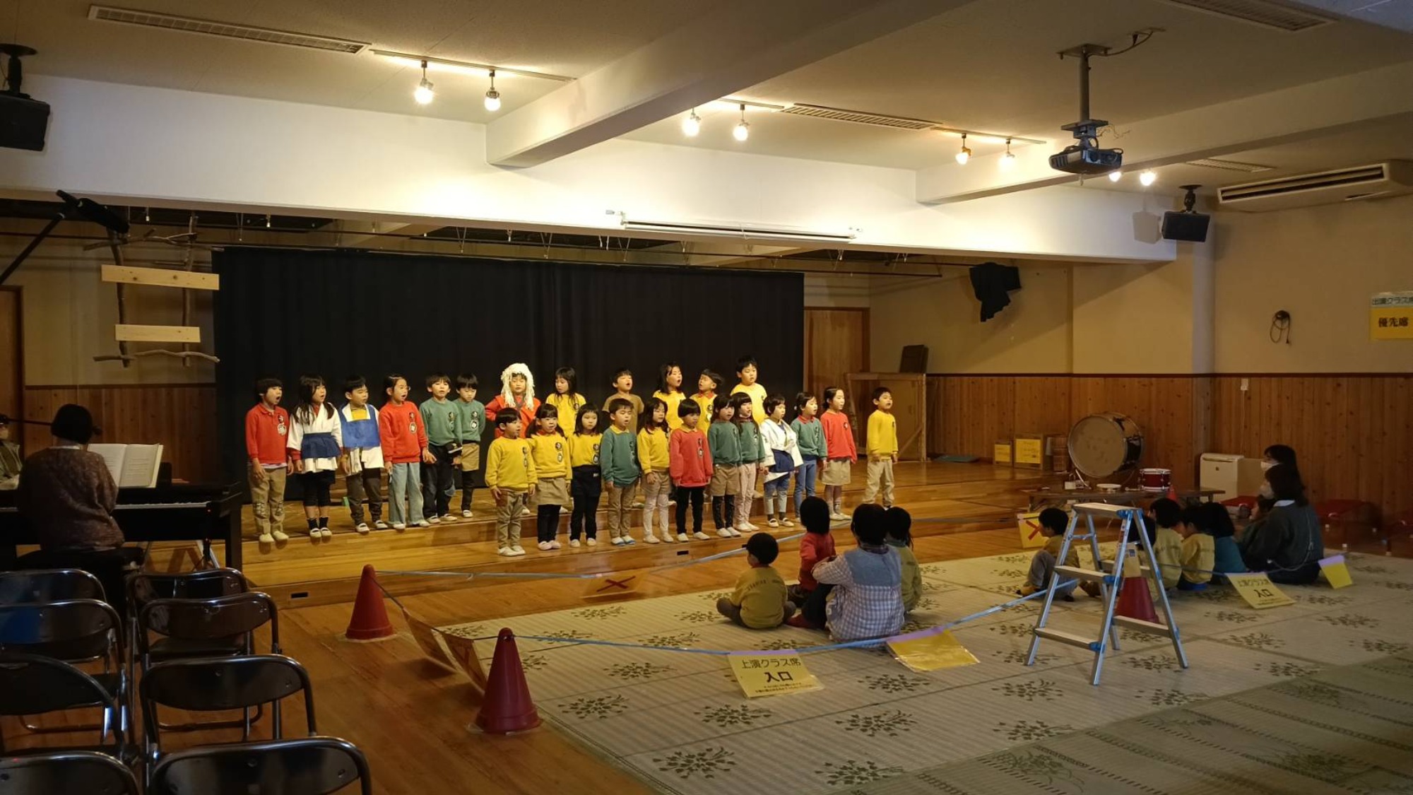 生活発表会　1日目