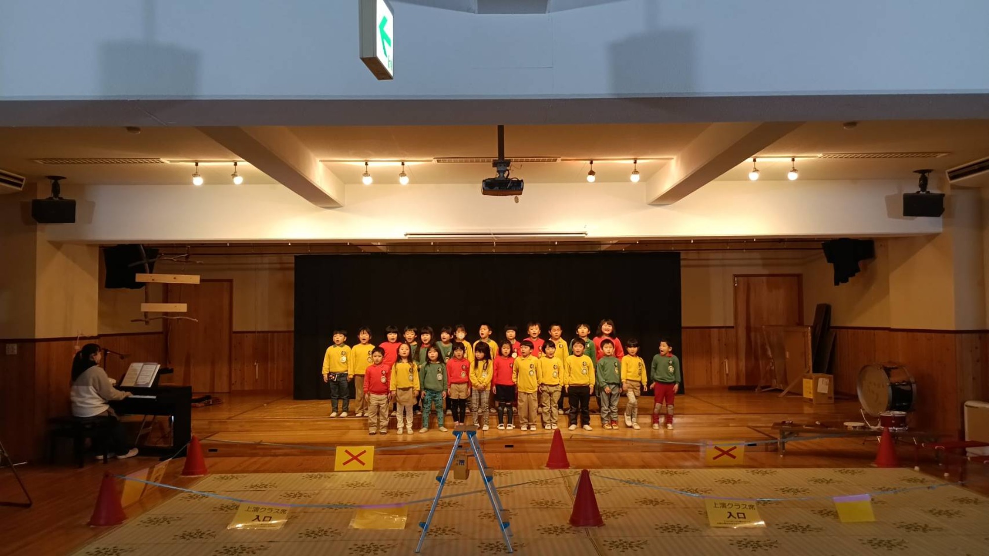 生活発表会　1日目