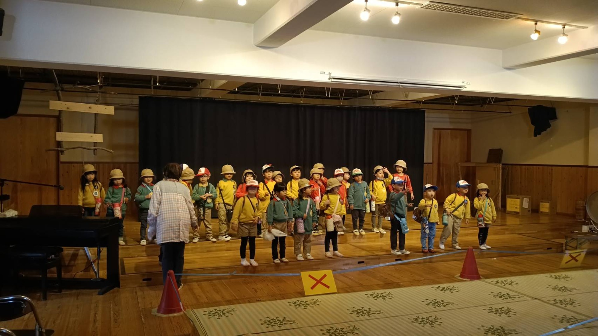 生活発表会　1日目