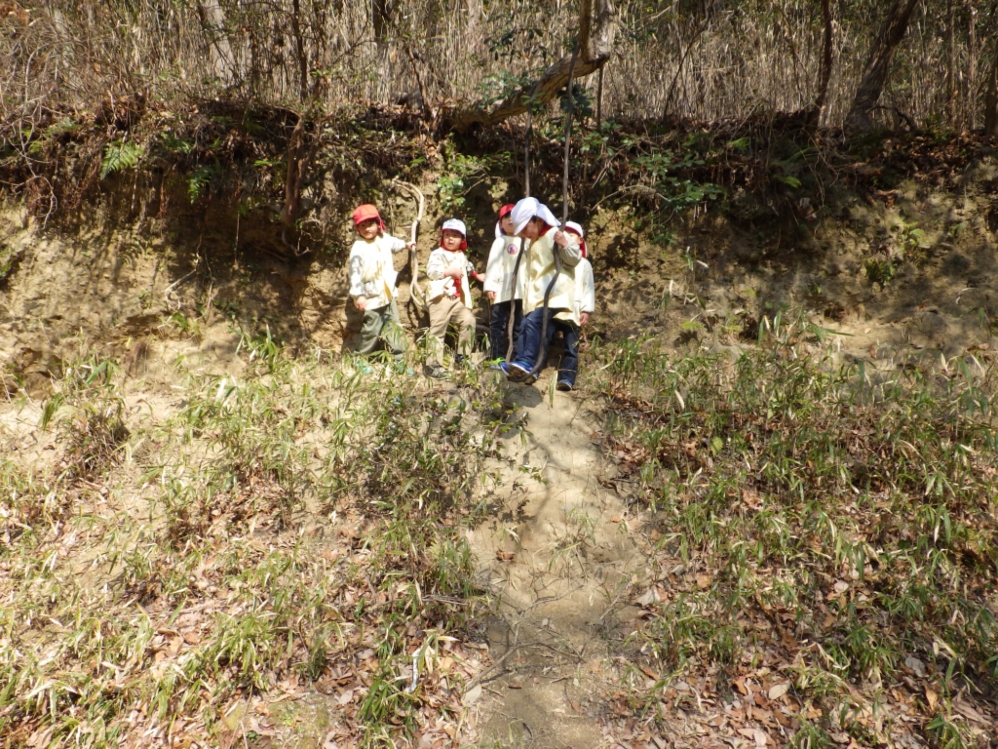 【年長】2/16 村積山 園外保育(1/4)