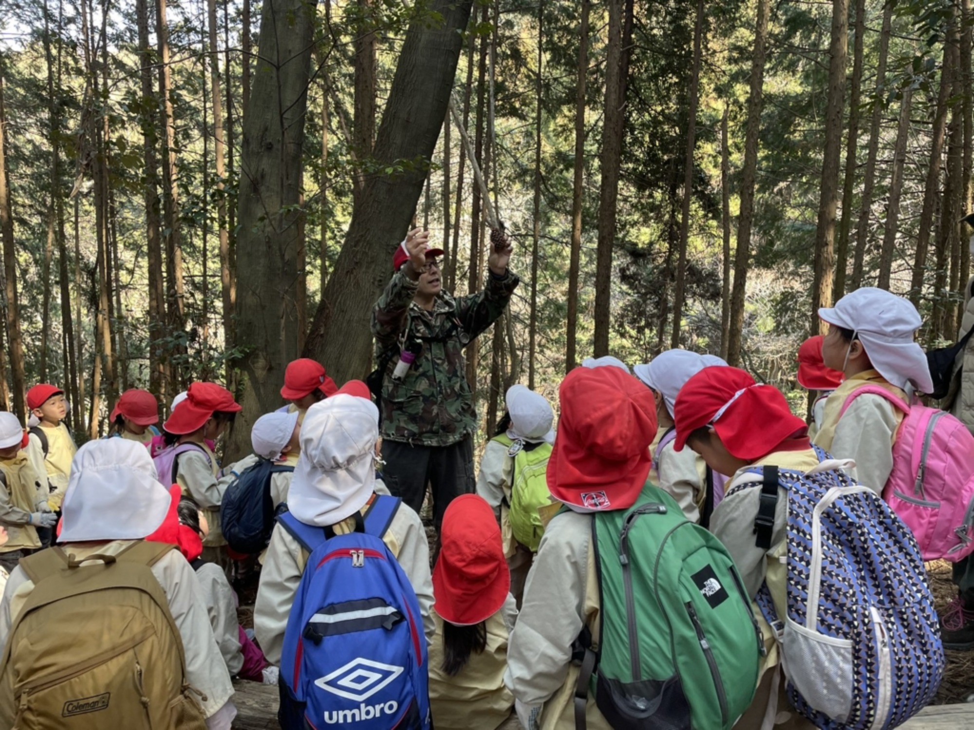 【年長】2/16 村積山 園外保育(2/4)