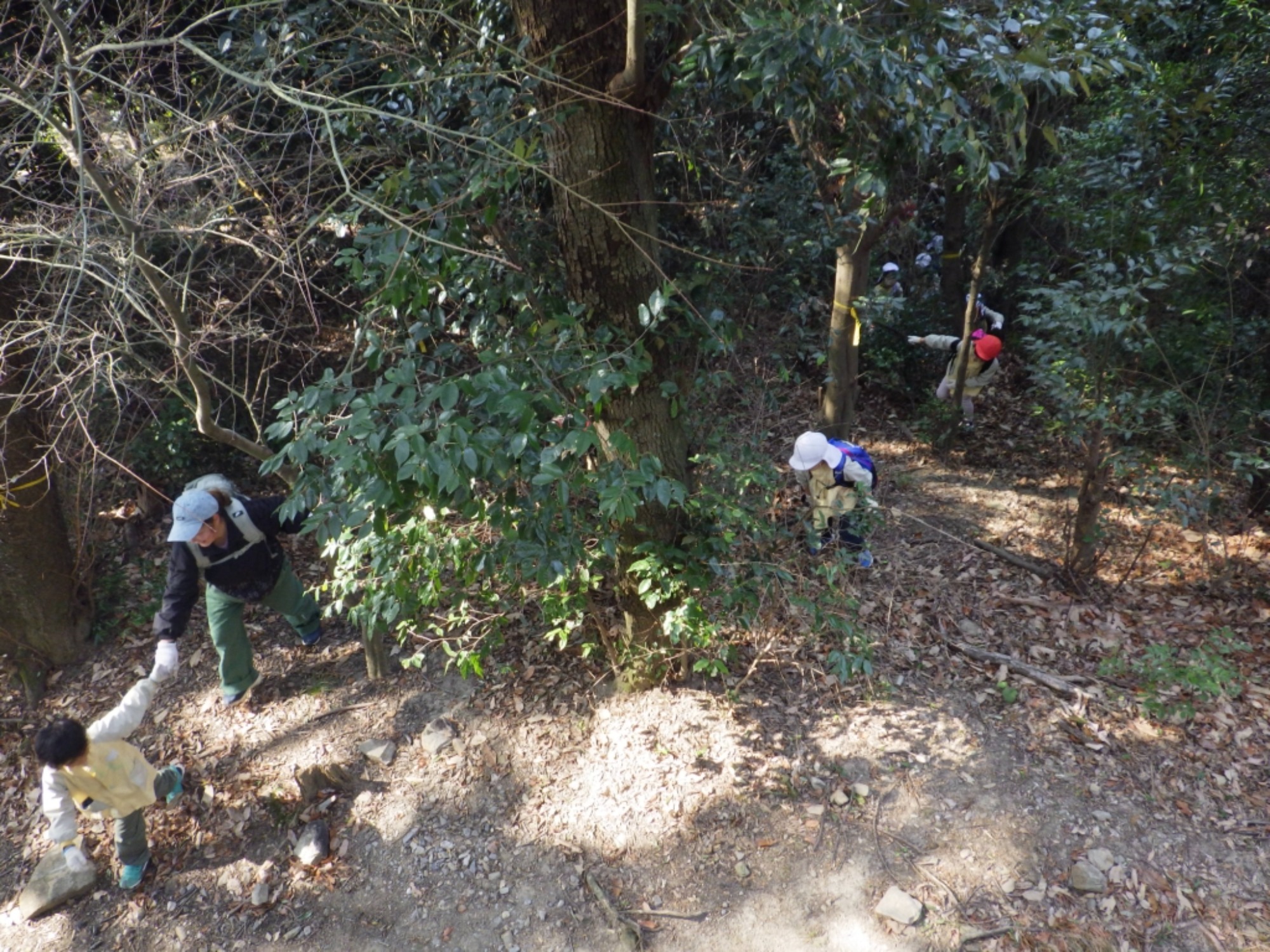 【年長】2/16　村積山　園外保育（3/4）