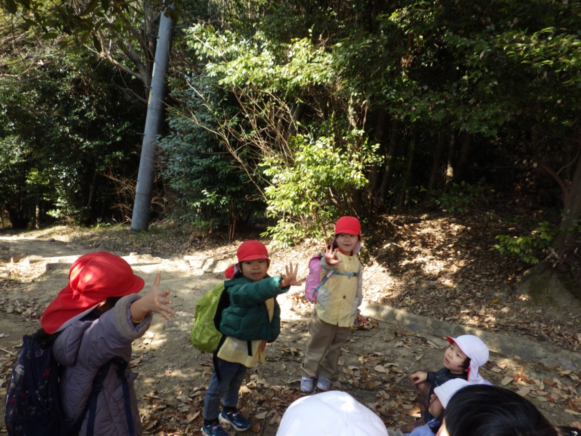 【年長】2/16 村積山 園外保育(4/4)