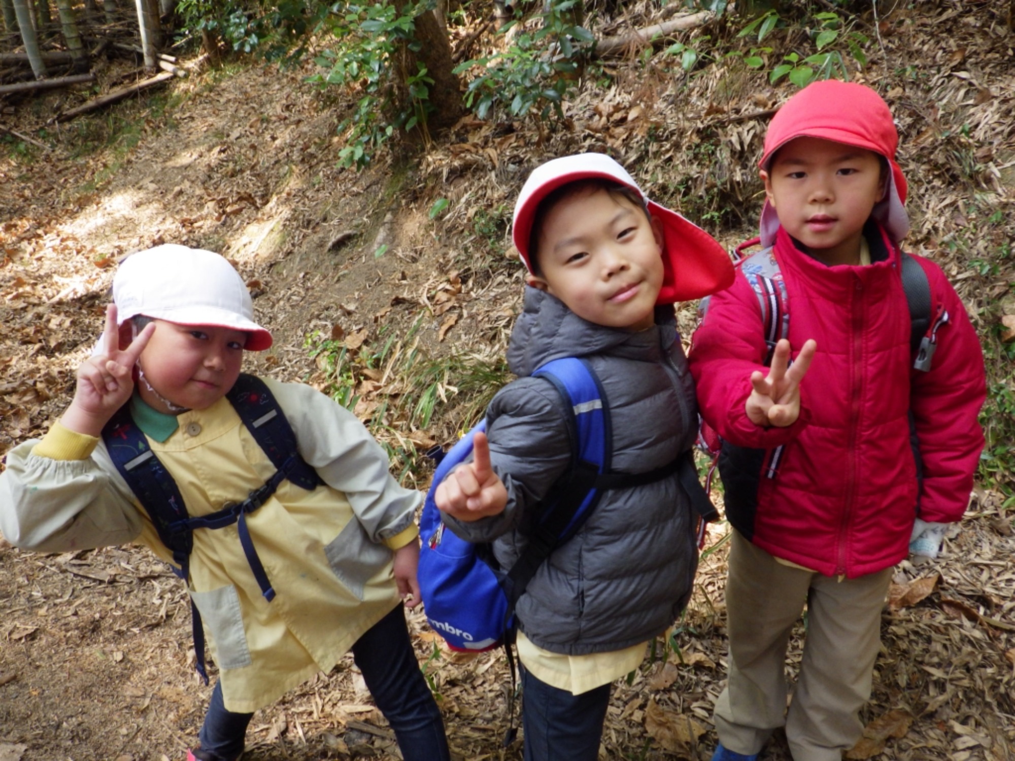 【年長】2/16 村積山 園外保育(4/4)