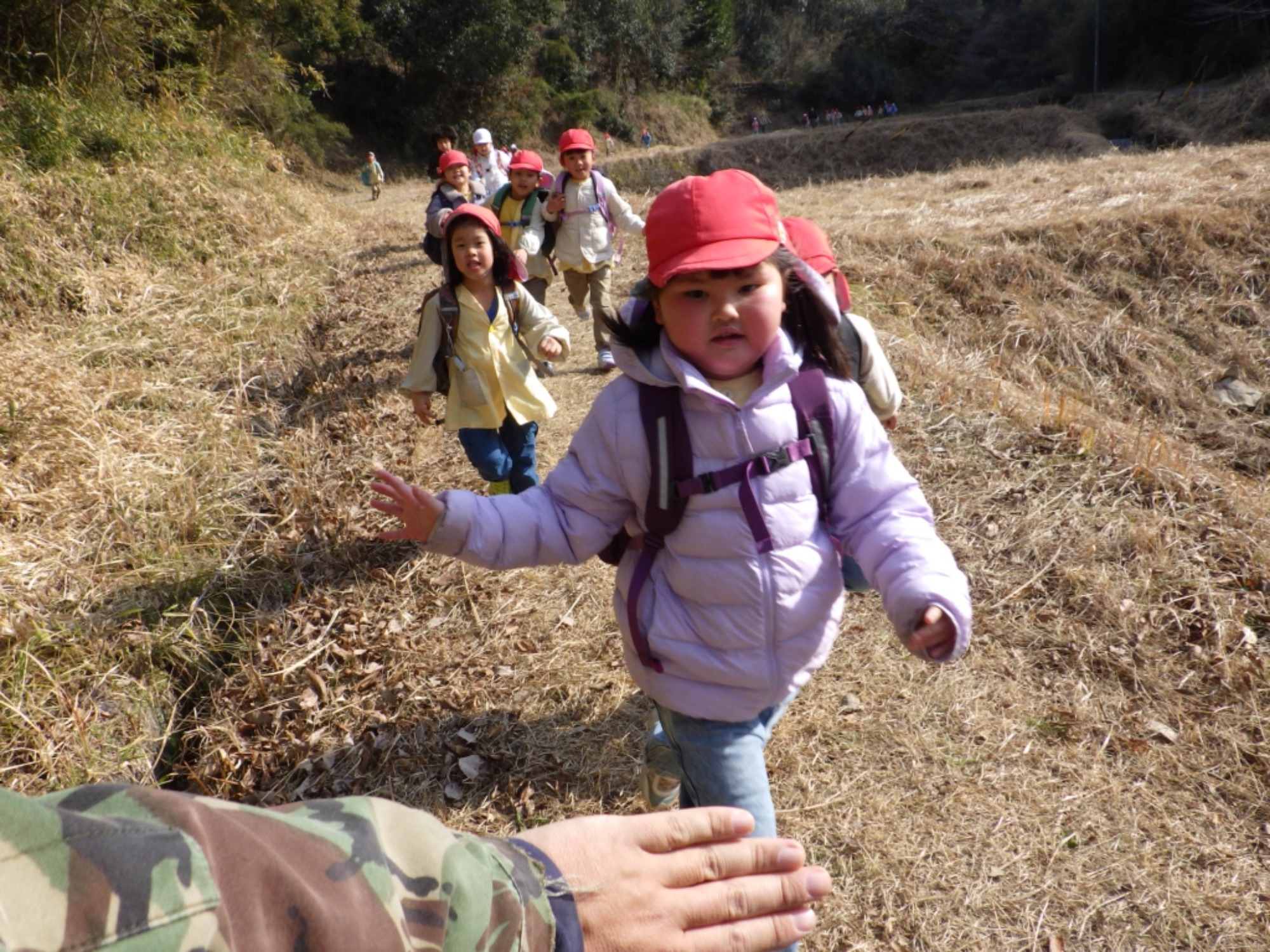 【年長】2/16 村積山 園外保育(4/4)