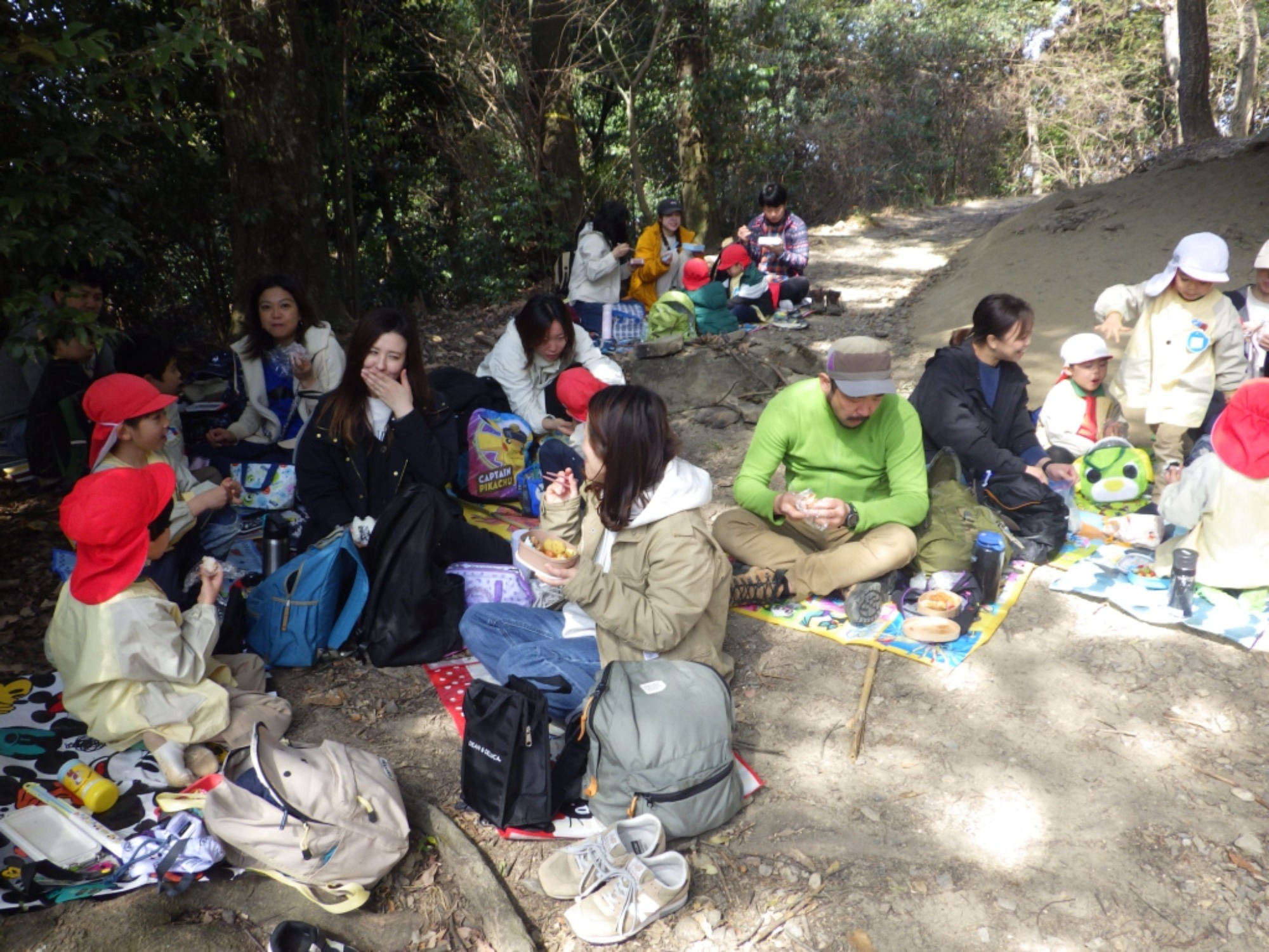 【年長】2/24　村積山　お別れ園外保育（1/2）