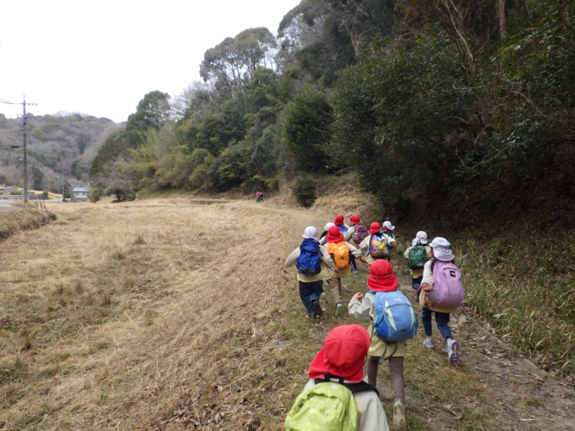 【年長】2/24　村積山　お別れ園外保育（2/2）