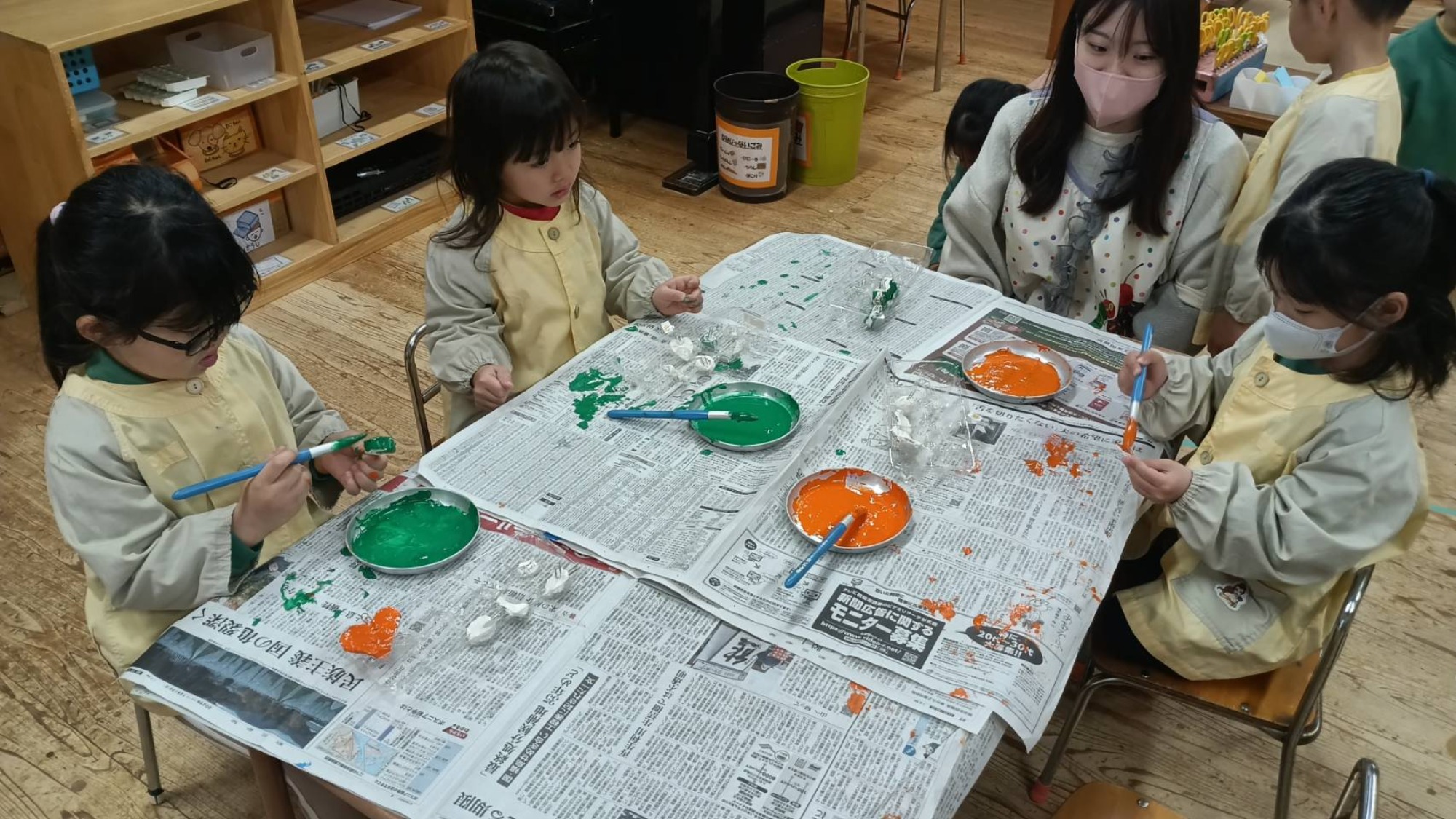 年少フロアを中心に