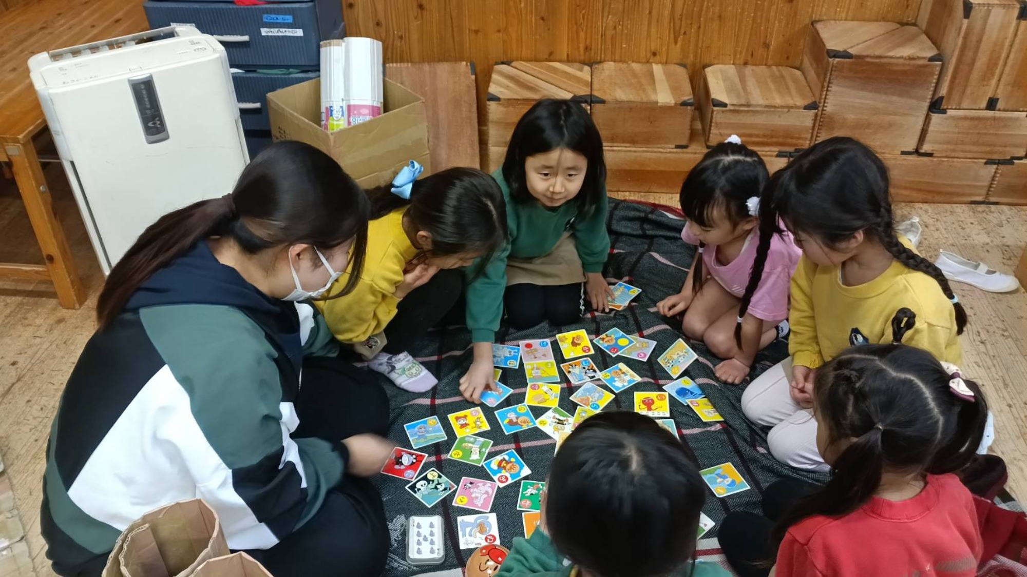 年少フロアを中心に