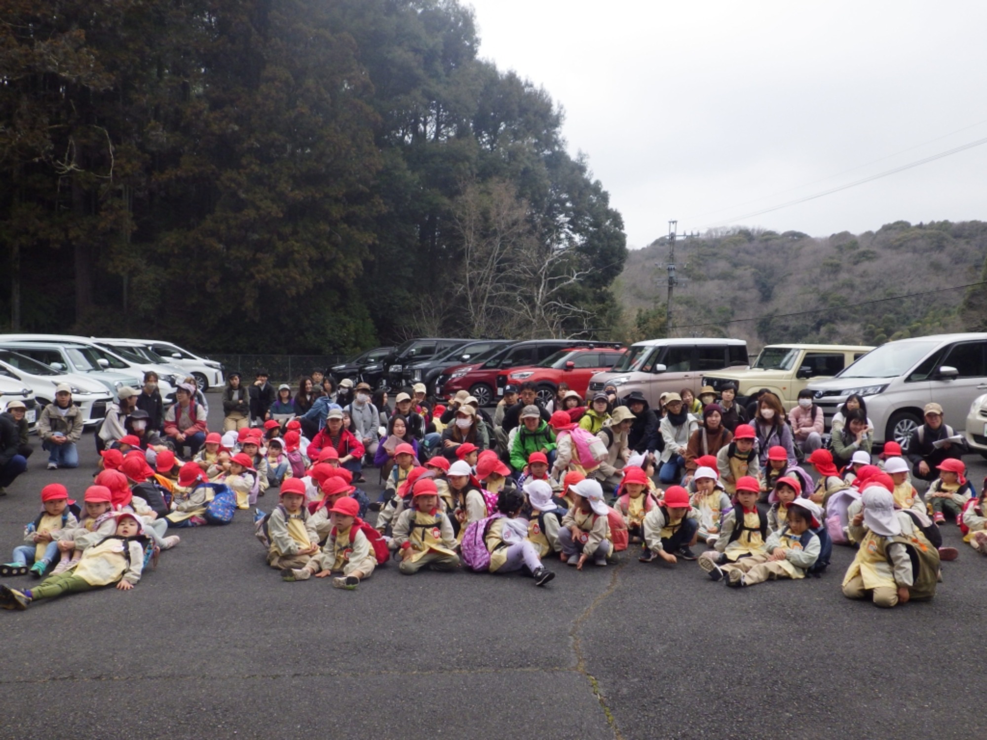  【年少】2/27　村積山　お別れ園外保育（1/3）