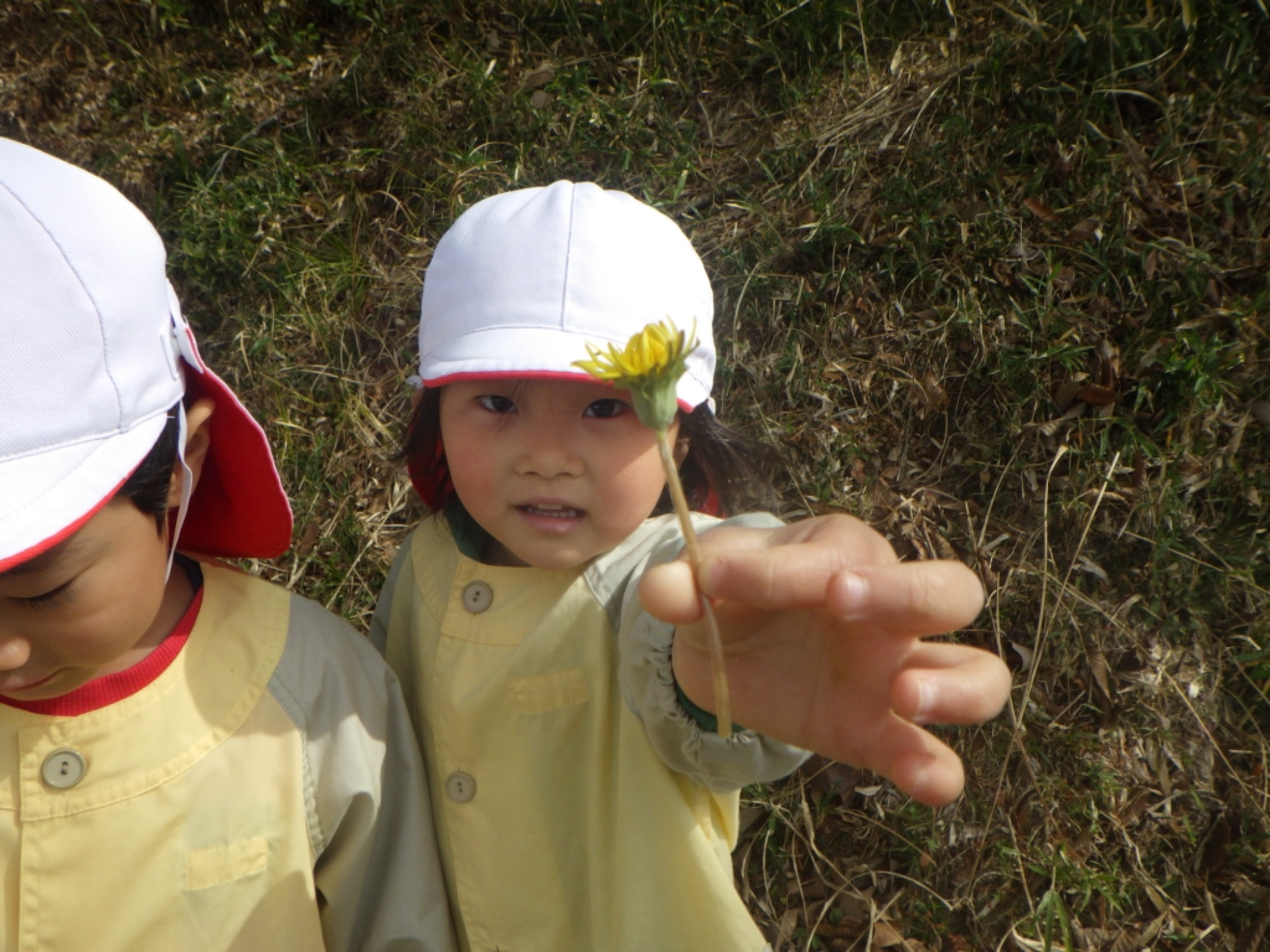 【くも】3/2　村積山　園外保育