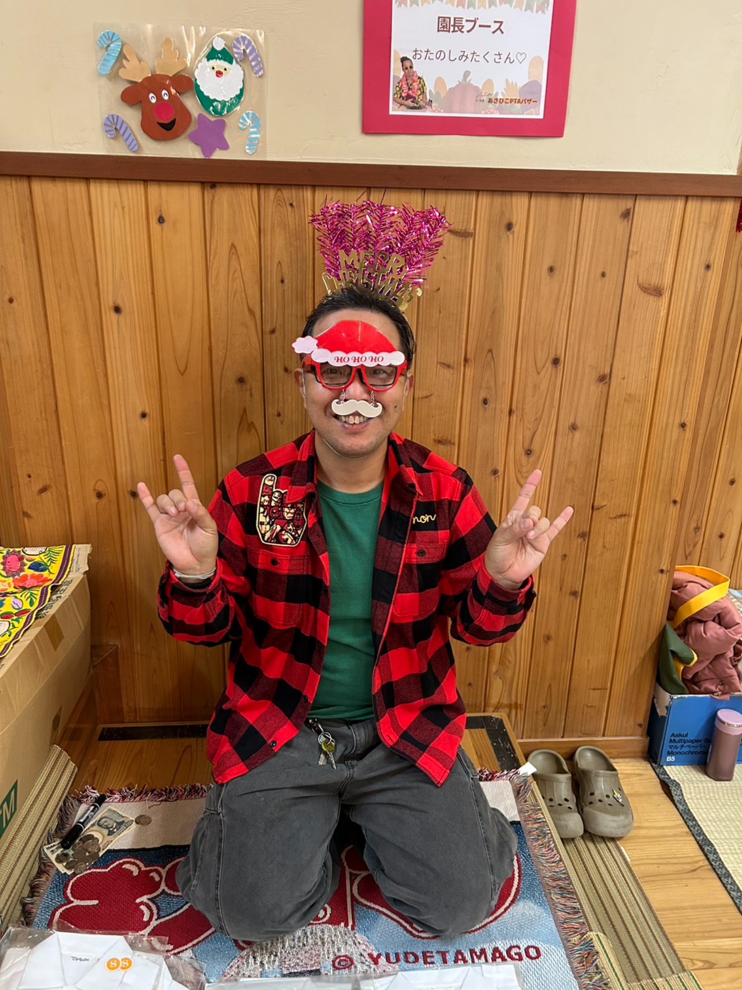 お蔵出し&卒園式練習&さるさる一座