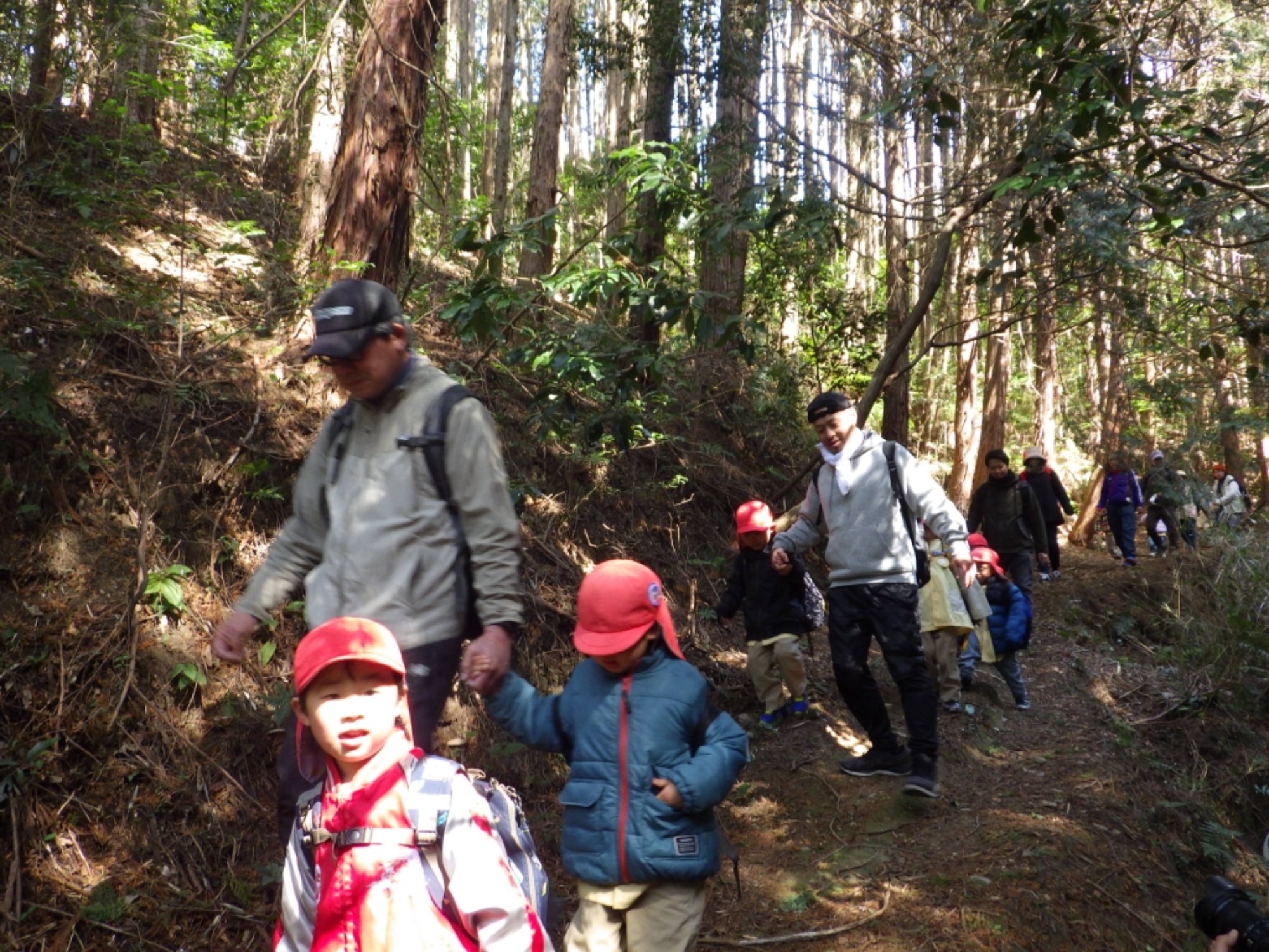 【年中】3/5　村積山　お別れ園外保育（3/3）