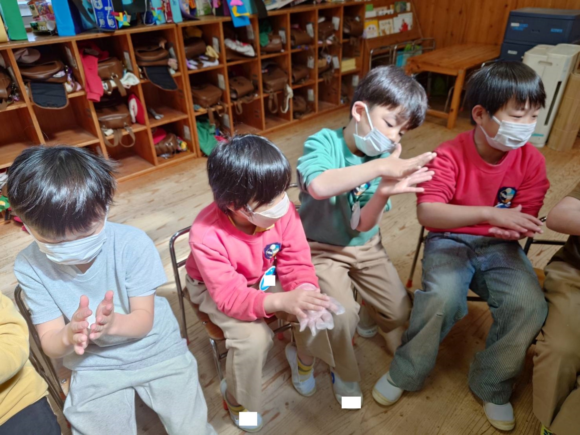 年長さんのお別れ会（1/2）