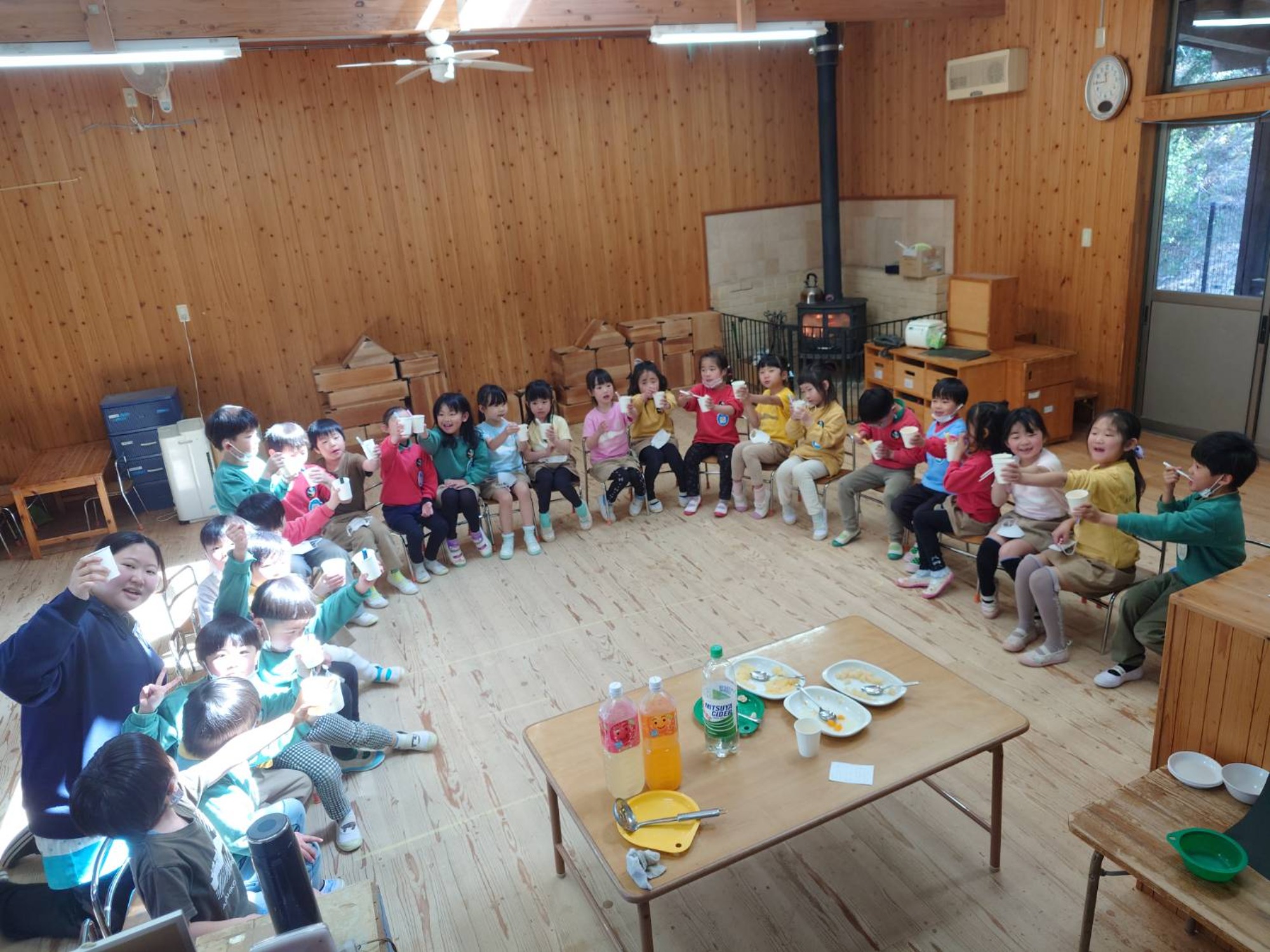 年長さんのお別れ会（2/2）