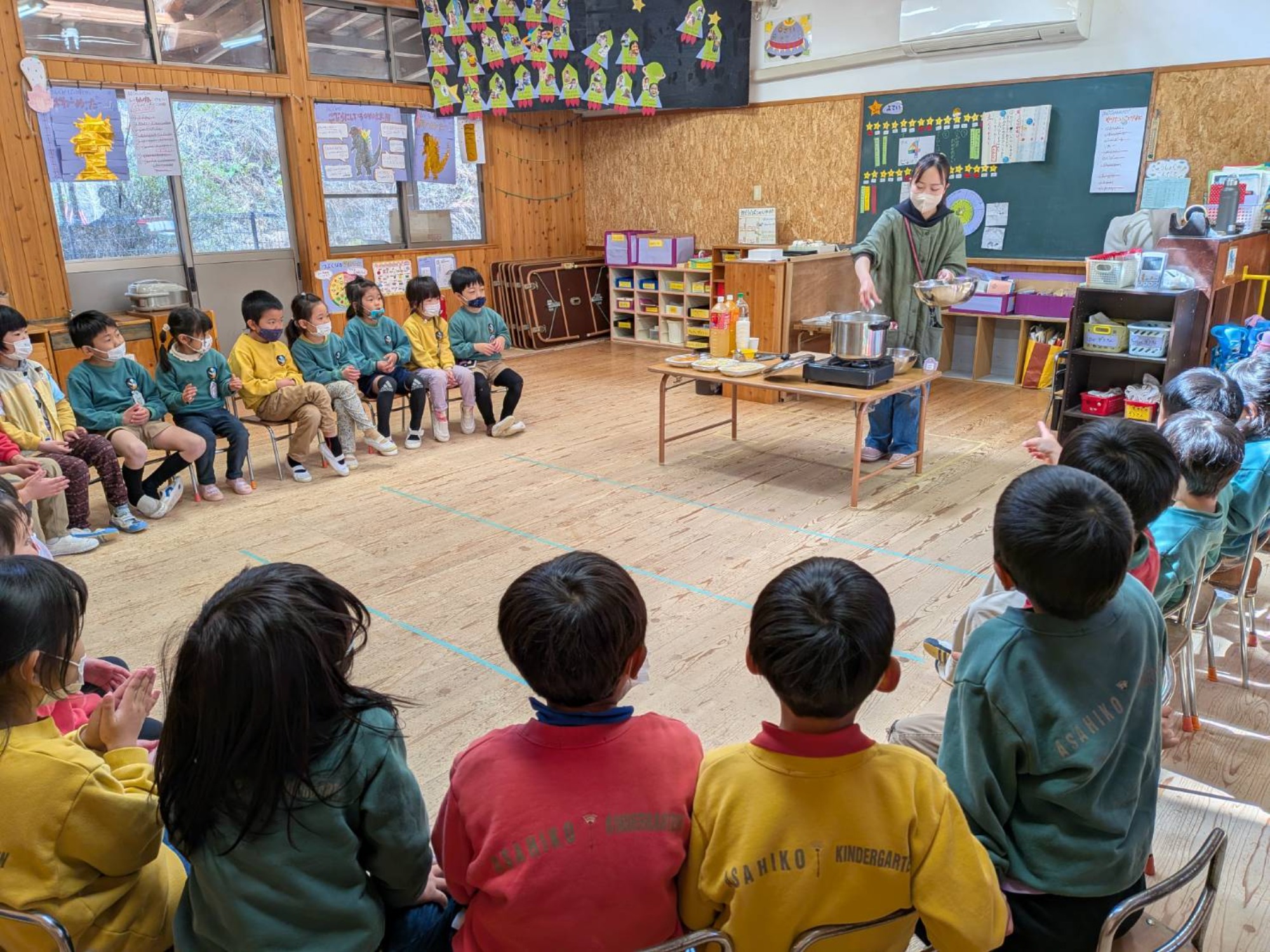 年長さんのお別れ会（2/2）